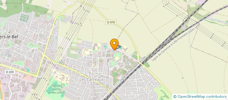 localisation de l'entreprise TRANSKHAR à GONESSE