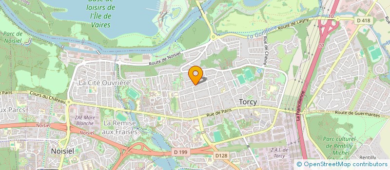 localisation de l'entreprise TRANSKULTURES  TORCY