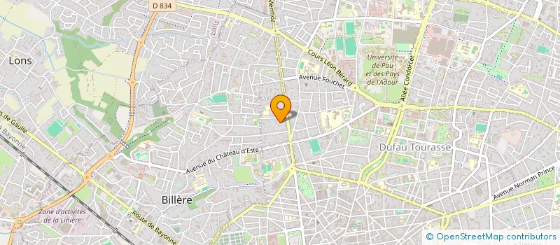 localisation de l'entreprise TRANSLAB ATLANTIC à PAU