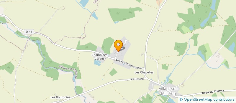 localisation de l'entreprise TRANSLATEXPERTS à AILLANT-SUR-MILLERON