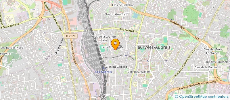 localisation de l'entreprise TRANSLATIS à FLEURY-LES-AUBRAIS