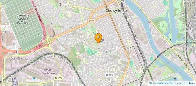 localisation de l'entreprise TRANSLAZALI  THIAIS