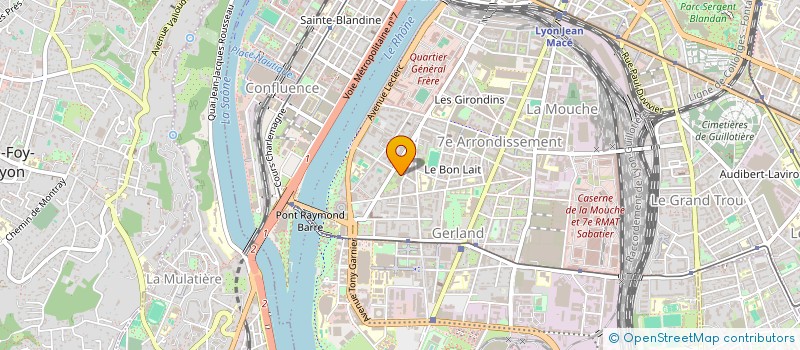 localisation de l'entreprise TRANSLEP à LYON