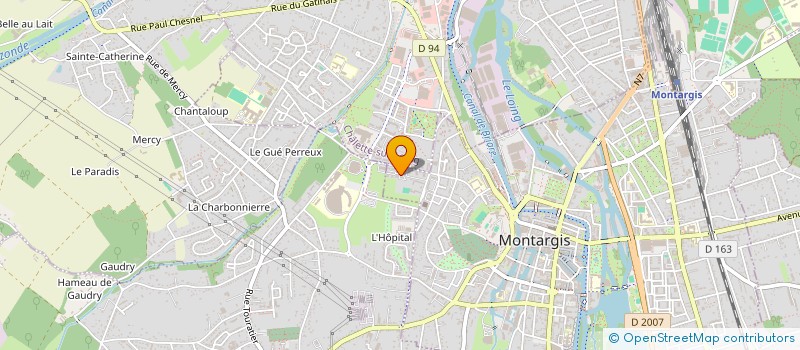 localisation de l'entreprise TRANSLIB  MONTARGIS