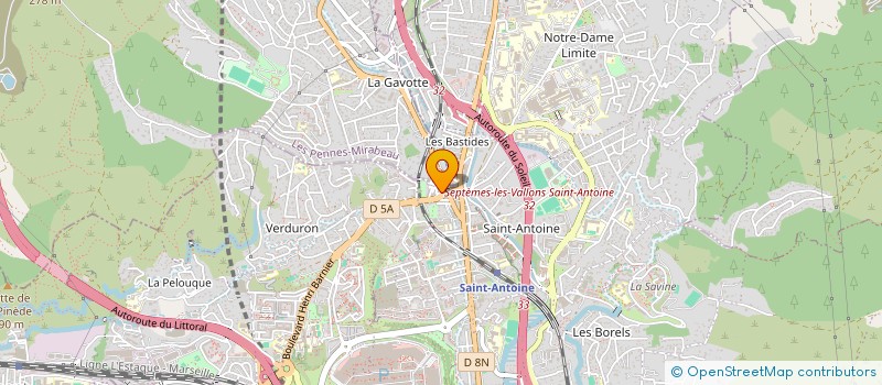localisation de l'entreprise TRANSLIB à MARSEILLE