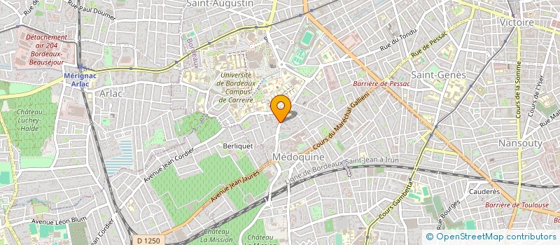 localisation de l'entreprise TRANSLINK TRANSPORT à BORDEAUX