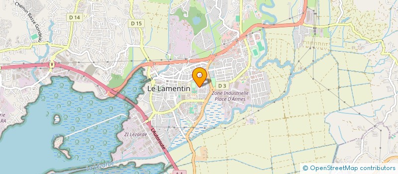 localisation de l'entreprise TRANSLOC  LE LAMENTIN