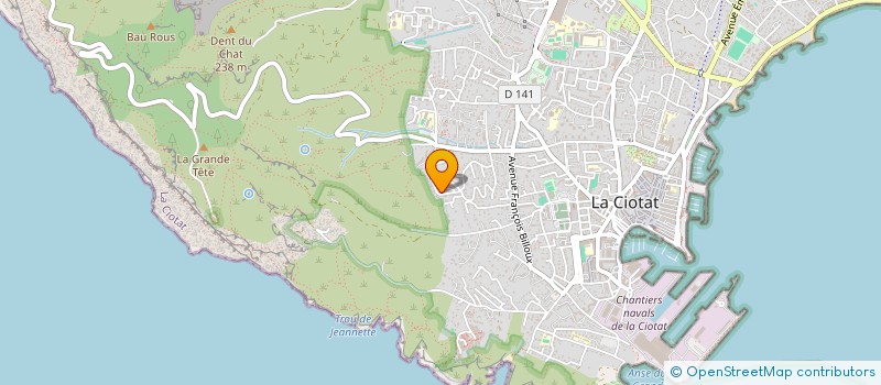 localisation de l'entreprise TRANSLOG PHARM PROVENCE  BANDOL