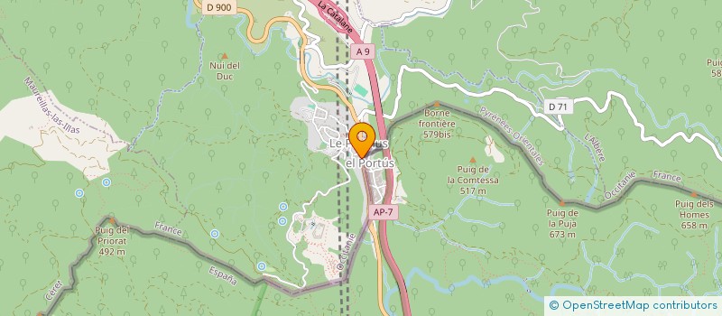 localisation de l'entreprise TRANSLUX PARTICIPATION SAS  LE PERTHUS