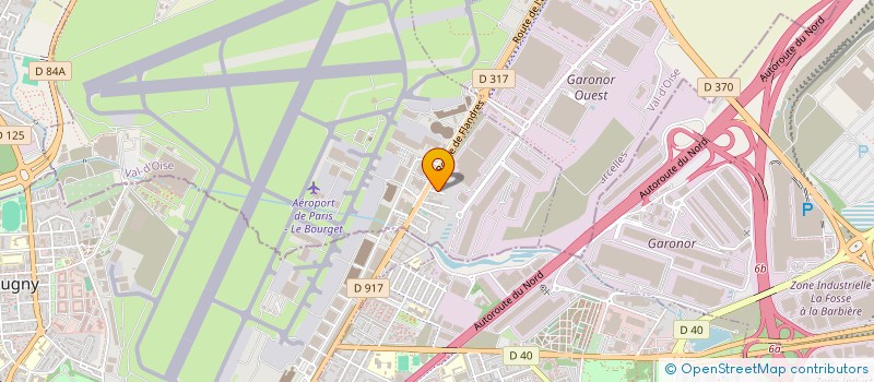 localisation de l'entreprise TRANSMADEM à GONESSE