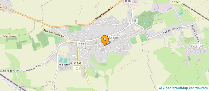 localisation de l'entreprise TRANSMADS  MORHANGE