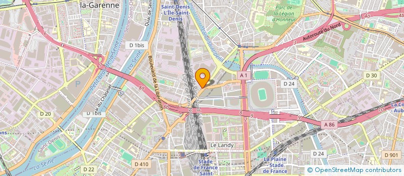 localisation de l'entreprise TRANSMAK EXPRESS à RIS-ORANGIS