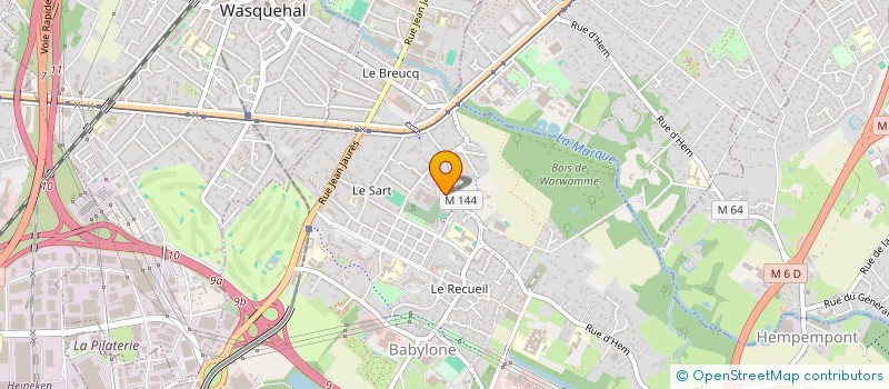 localisation de l'entreprise TRANSMANAGEMENT à VILLENEUVE-D'ASCQ