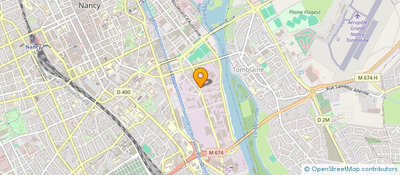 localisation de l'entreprise TRANSMANULEV à NANCY