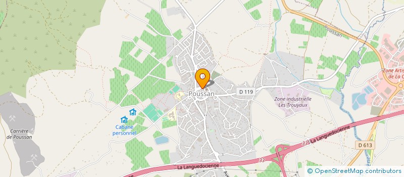 localisation de l'entreprise TRANSMARE à POUSSAN