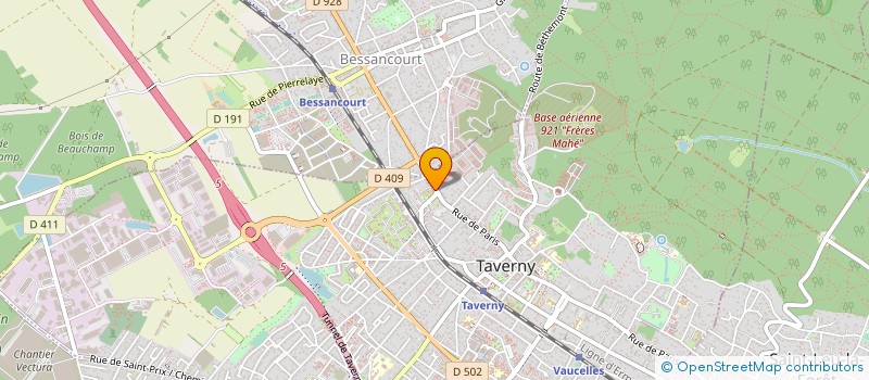 localisation de l'entreprise TRANSMASI  TAVERNY