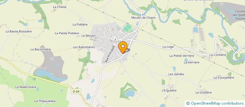 localisation de l'entreprise TRANSMAT EXPRESS à SEVREMOINE