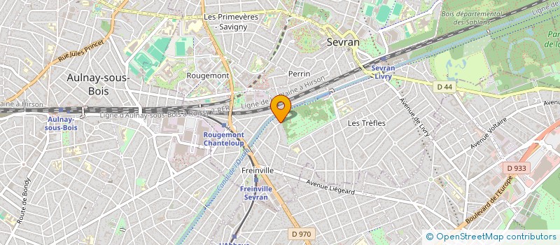 localisation de l'entreprise TRANSMATAL SARL à SEVRAN