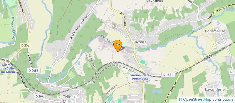 localisation de l'entreprise TRANSMATEC INDUSTRIE  POMMEUSE