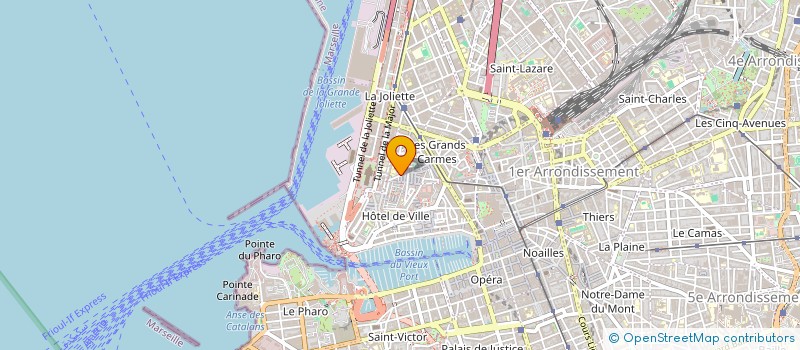 localisation de l'entreprise TRANSMED-BRICOBAT SARL à MARSEILLE