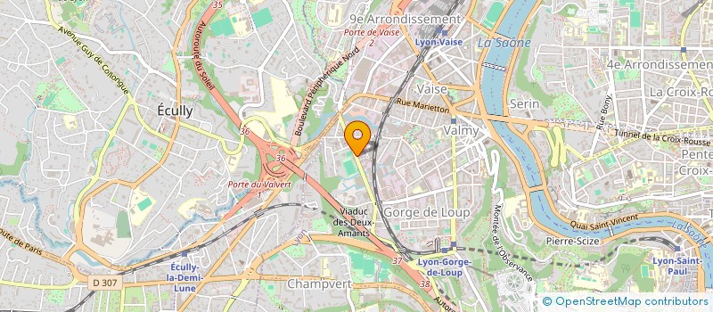 localisation de l'entreprise TRANSMETTRE CONSEIL  LYON