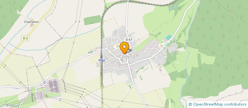 localisation de l'entreprise TRANSMIPE  VIGY