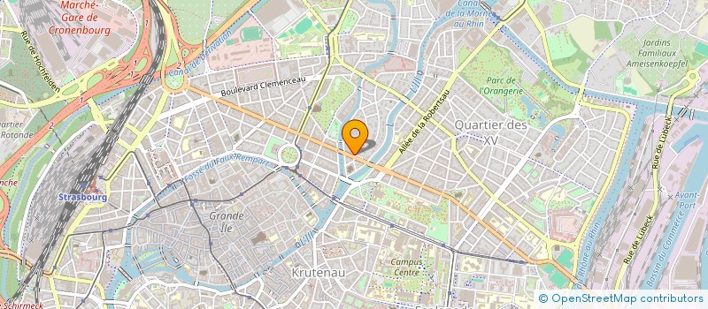 localisation de l'entreprise TRANSMISSION à STRASBOURG