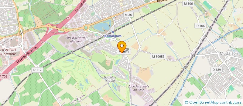 localisation de l'entreprise TRANSMISSION à BAILLARGUES
