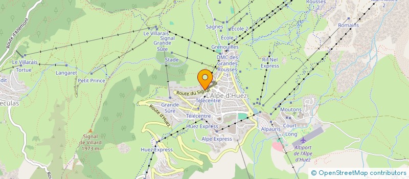 localisation de l'entreprise TRANSMISSION  HUEZ