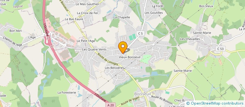 localisation de l'entreprise TRANSMISSION  VERNEUIL-SUR-VIENNE