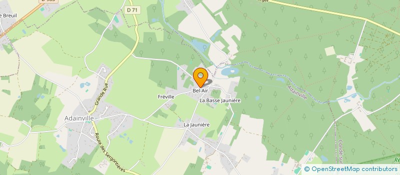 localisation de l'entreprise TRANSMISSION  ADAINVILLE