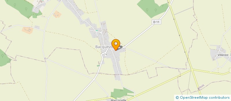 localisation de l'entreprise TRANSMISSION CEPI  BACQUEVILLE