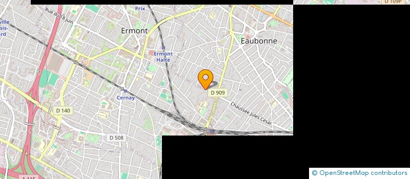 localisation de l'entreprise TRANSMISSION & VALORISATION à EAUBONNE