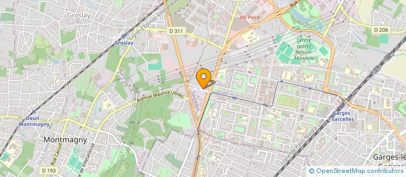 localisation de l'entreprise TRANSMISSIONS ASSISTANCE SERVICE à SARCELLES