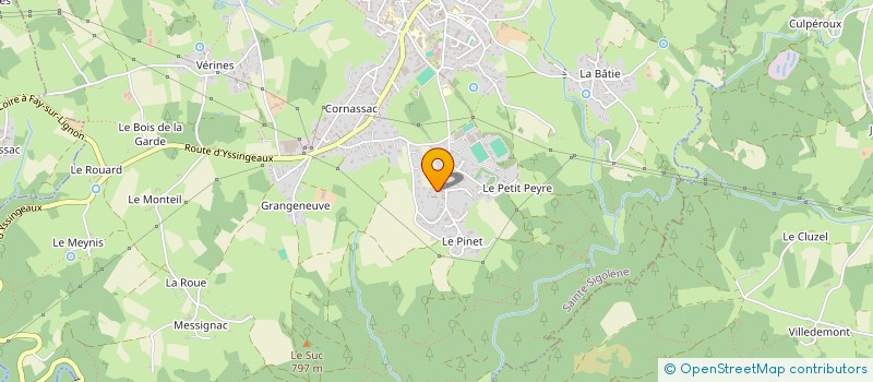 localisation de l'entreprise TRANSMISSIONS MEGADYS à SAINTE-SIGOLENE
