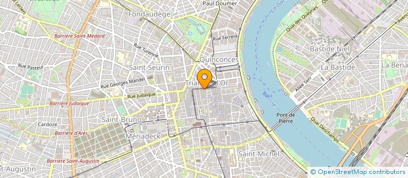 localisation de l'entreprise TRANSMITIO à BORDEAUX