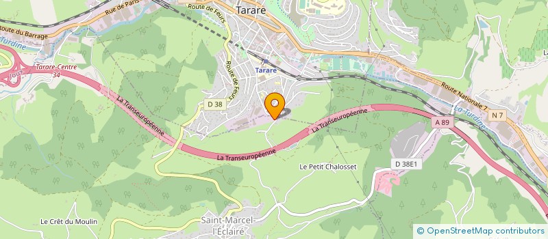 localisation de l'entreprise TRANSMO à BOBIGNY