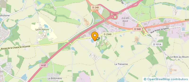 localisation de l'entreprise TRANSMOBILITY à ROCHE SUR YON (LA)