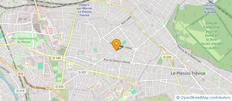 localisation de l'entreprise TRANSMONTANA à CHAMPIGNY-SUR-MARNE