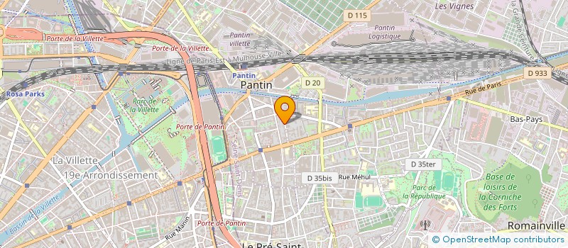localisation de l'entreprise TRANSMUS à BREUILLET