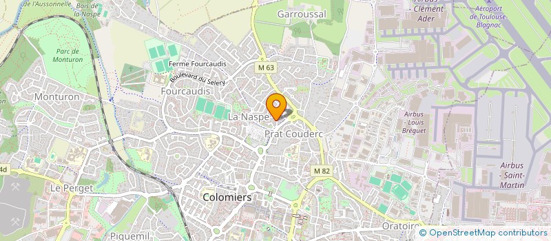 localisation de l'entreprise TRANSMUTATIONS à COLOMIERS