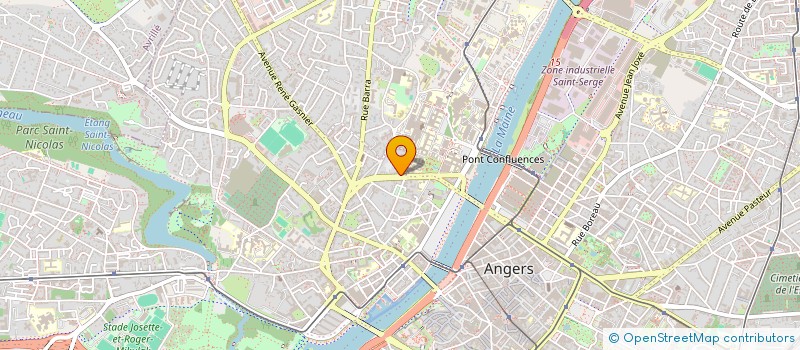 localisation de l'entreprise TRANSNANOMED à ANGERS