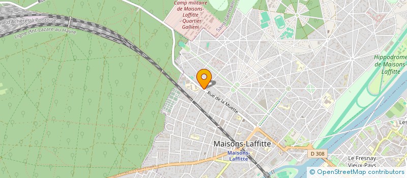 localisation de l'entreprise TRANSNAVETTE FRANCE à MAISONS-LAFFITTE