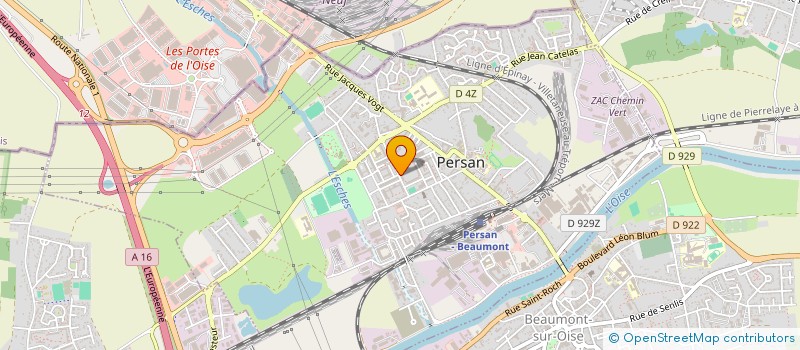 localisation de l'entreprise TRANSNEGOCE à PERSAN