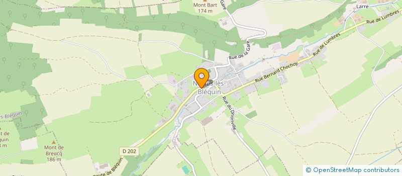 localisation de l'entreprise TRANSNIELLES à NIELLES-LES-BLEQUIN