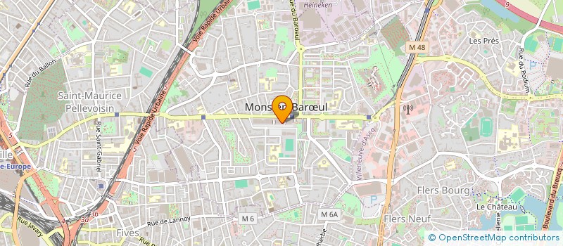 localisation de l'entreprise TRANSNORD BUSINESS SERVICES  MONS-EN-BARUL