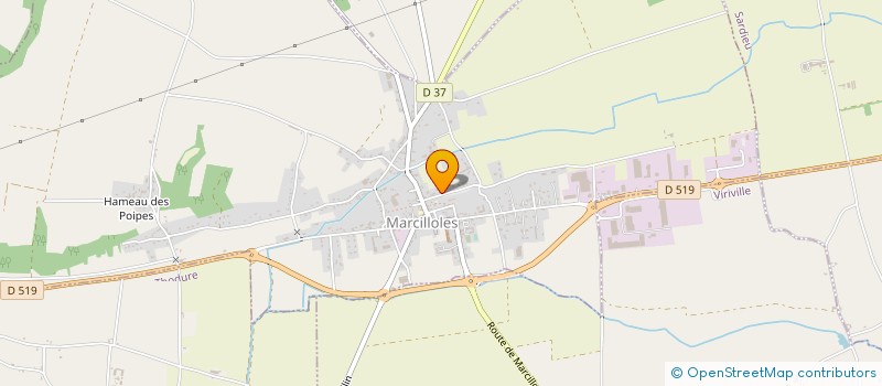 localisation de l'entreprise TRANSOLI - SCJ  MARCILLOLES