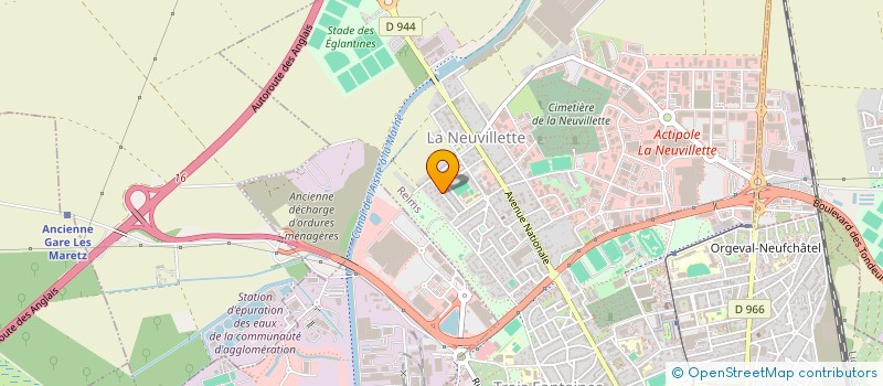 localisation de l'entreprise TRANSONE à REIMS