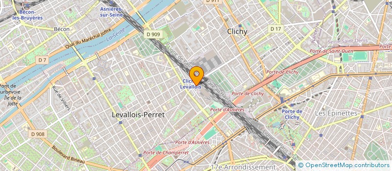 localisation de l'entreprise TRANSOPCO FRANCE à LEVALLOIS-PERRET