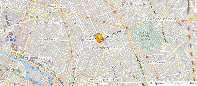 localisation de l'entreprise TRANSOPERA GESTION  PARIS